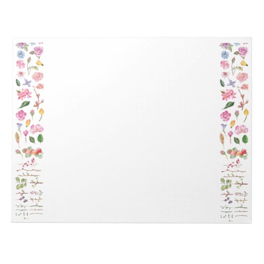 メモパーソナライズされた帳5.5"X 6" ノートパッド (正面)