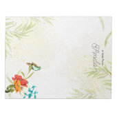 メモパーソナライズされた帳 ノートパッド (正面)