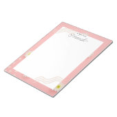 メモパーソナライズされた帳 ノートパッド (アングル)