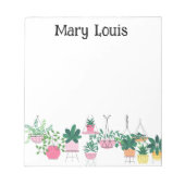 メモパーソナライズされた帳 ノートパッド (正面)