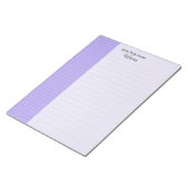 メモパーソナライズされた帳 ノートパッド (アングル)