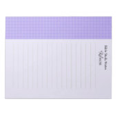 メモパーソナライズされた帳 ノートパッド (正面)