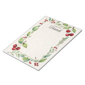 メモパーソナライズされた帳 ノートパッド (アングル)