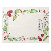 メモパーソナライズされた帳 ノートパッド (正面)