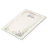 メモパーソナライズされた帳 ノートパッド (アングル)