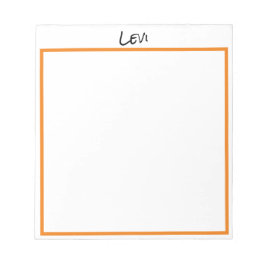 メモパーソナライズされた帳 ノートパッド