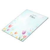 メモパーソナライズされた帳 ノートパッド (アングル)