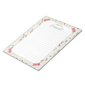 メモパーソナライズされた帳 ノートパッド (アングル)