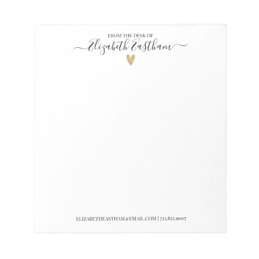 メモモダン帳のデスクからスクリプト ノートパッド (正面)