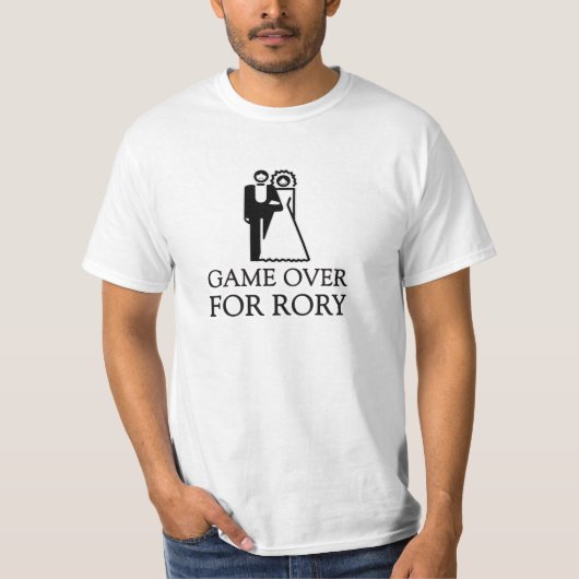 メモリのゲームオーバー Tシャツ (正面)