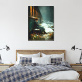 メモリの最後のステーション キャンバスプリント (インサイチュ (寝室))