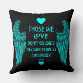 メモリの死別と損失の写真プリントカードWo クッション (裏面)