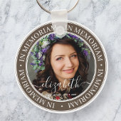 メモリアムのメモリアルエレガントクラシック写真 キーホルダー