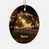 メモリアムサンセットで セラミックオーナメント (右)