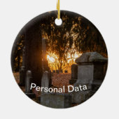 メモリアムサンセットで セラミックオーナメント (裏面)