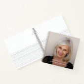 メモリアルまたは葬儀フォトゲストブック ノートブック (内部)
