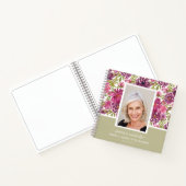 メモリアルまたは葬儀フォトゲストブック ノートブック (内部)