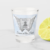 メモリアルエンジェルウィングスアッドフォトショットグラス ショットグラス (正面)