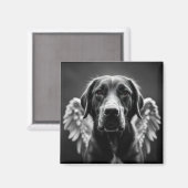 メモリアルエンジェルドッグラブラドール マグネット (正面/裏面)