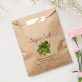 メモリアルオレガノシード葬儀 フェイバーバッグ (封をした状態)