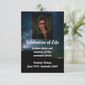 メモリアルカスタムサービス人スターミルキーウェイ 招待状 (スタンド正面)