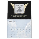 メモリアルカレンダー カレンダー (1月 2027)