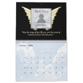 メモリアルカレンダー カレンダー (1月 2026)