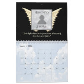 メモリアルカレンダー カレンダー (3月 2026)