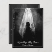 メモリアルカードライトに – さようなら親愛 (正面/裏面)