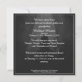 メモリアルカードライトに – さようなら親愛 (裏面)