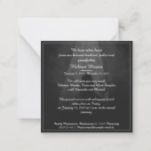 メモリアルカードライトに – さようなら親愛 ノートカード (裏面)