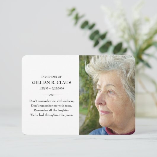 メモリアルカード (スタンド正面)