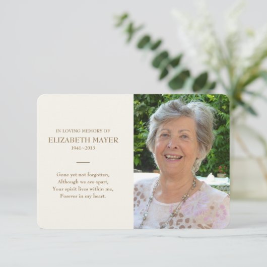 メモリアルカード (スタンド正面)