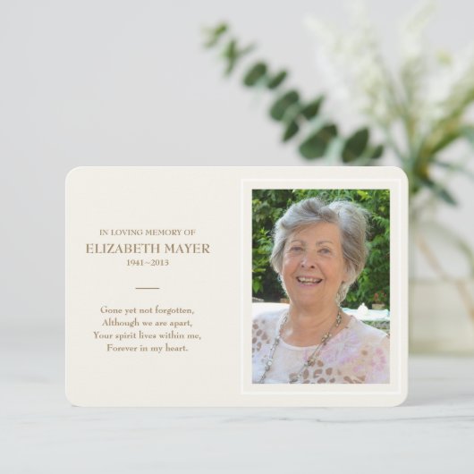 メモリアルカード (スタンド正面)