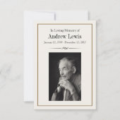 メモリアルカード (正面)