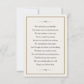 メモリアルカード (裏面)