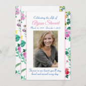 メモリアルカード サンキューカード (正面/裏面)