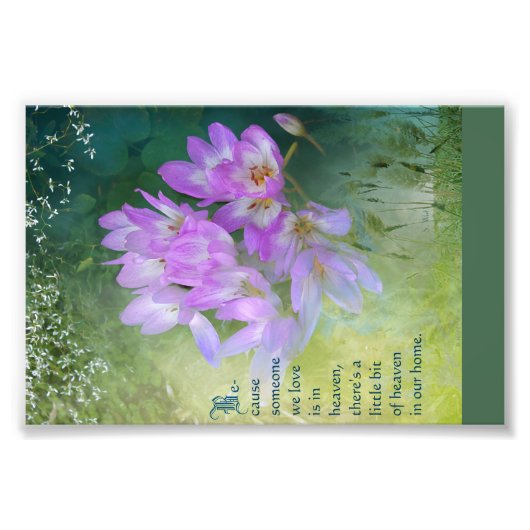 メモリアルカード フォトプリント            (正面)