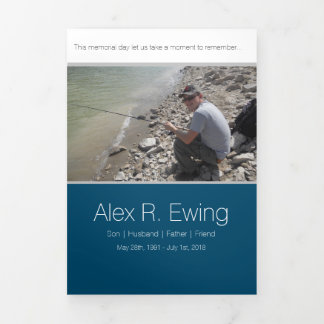 メモリアルカード 三つ折りカード