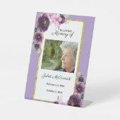 メモリアルカード 台座サイン (正面)