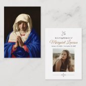 メモリアルカード 名刺 (正面/裏面)