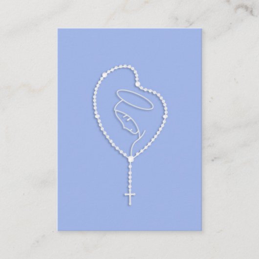 メモリアルカード 名刺 (正面)