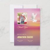 メモリアルカード 招待状 (正面)