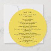 メモリアルカード、通遠くに知、葬儀、死 招待状 (裏面)