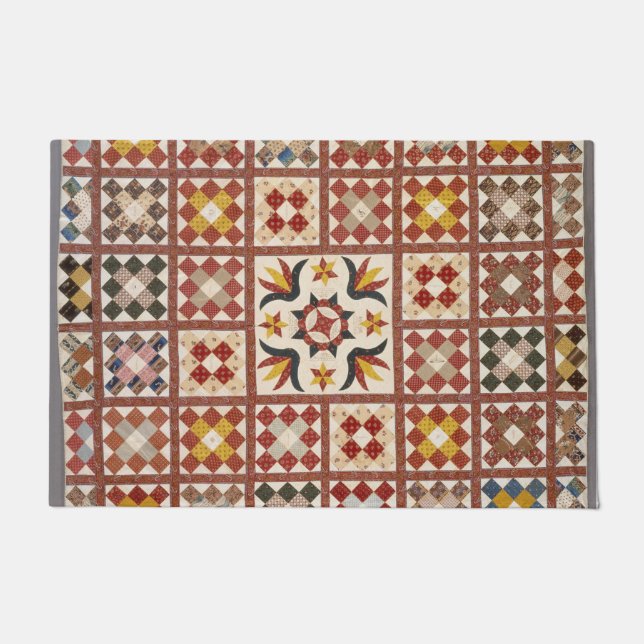 メモリアルキルト ドアマット (正面)