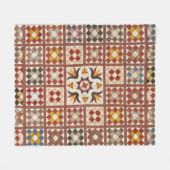 メモリアルキルト フリースブランケット (正面(横))