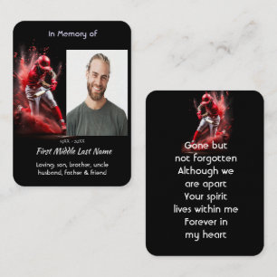 メモリアルキーピーゼ 野球 ソフトボール祈念カード 名刺
