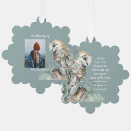 メモリアルキープサケノウハクドリ オーナメントカード