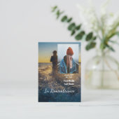 メモリアルキープサケフィッシャーマン魚釣り魚 名刺 (スタンド正面)