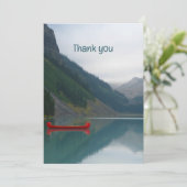 メモリアルキープサケレイクレッドカヌワイルダネス サンキューカード (スタンド正面)